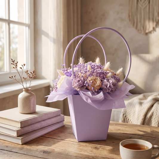 Lawendowy koszyczek
