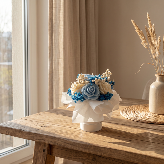 Mini FlowerBox niebieski